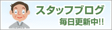 スタッフブログ、毎日更新中！！