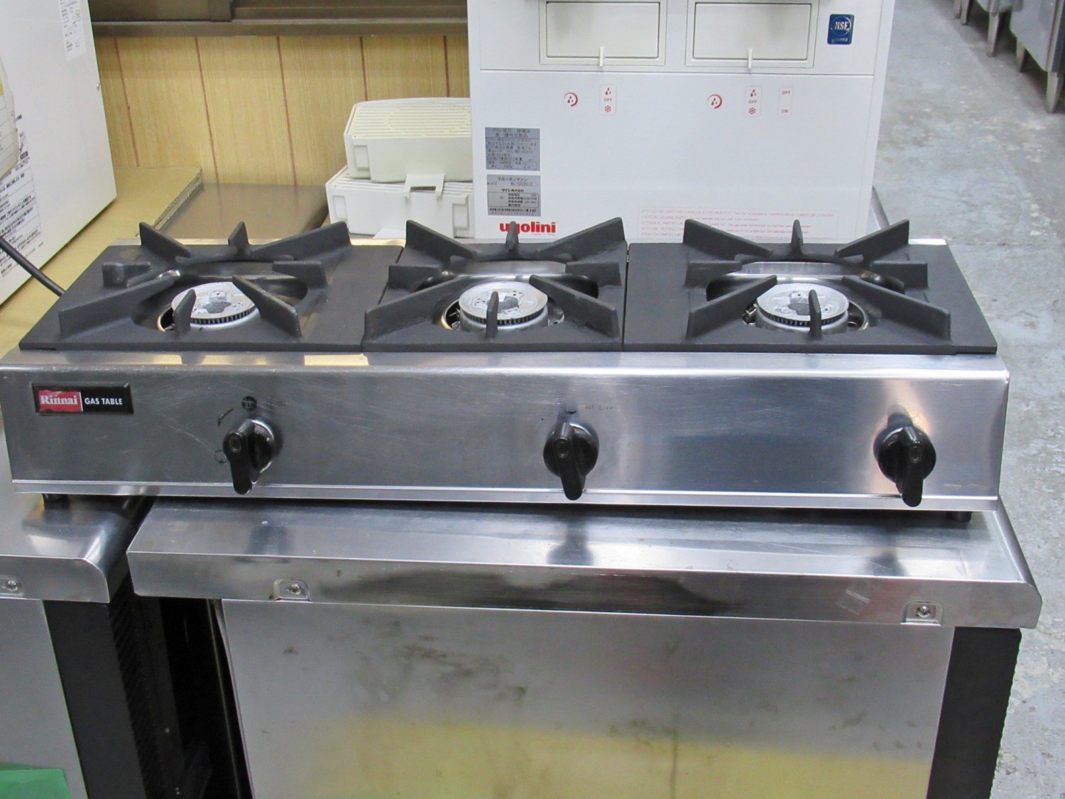[201102-01] ガスコンロ（3口） RSB－306A | 中古厨房機器と厨房機器の大阪63リサイクルショップ