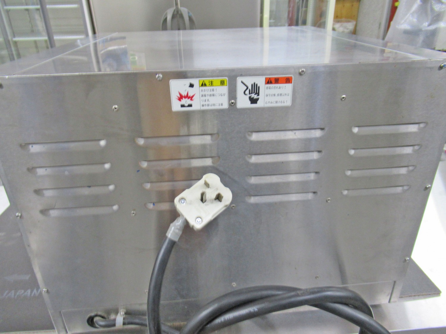 超熱 厨房はリサイクルマートドットコムニチワ 電気ピザオーブン 単相100V NPO-1.5 幅500×奥行420×高さ235 mm 